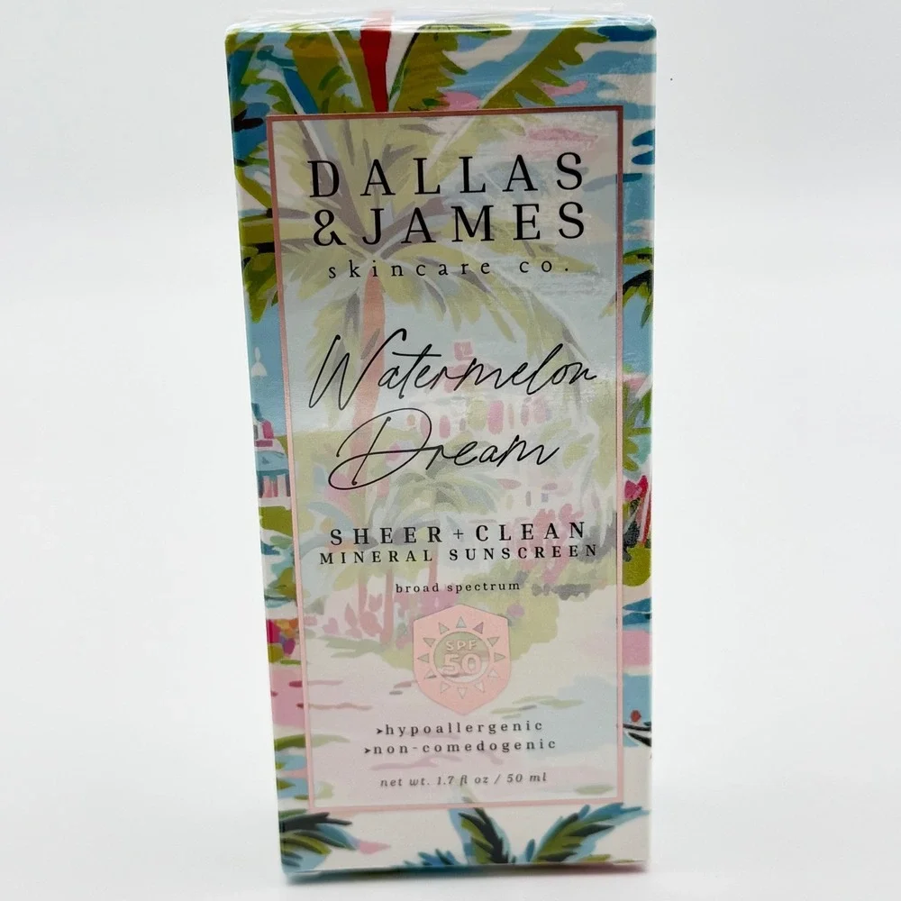 Dallas & James Watermelon Dream Mineral Sunscreen SPF 50 1.7‎ oz